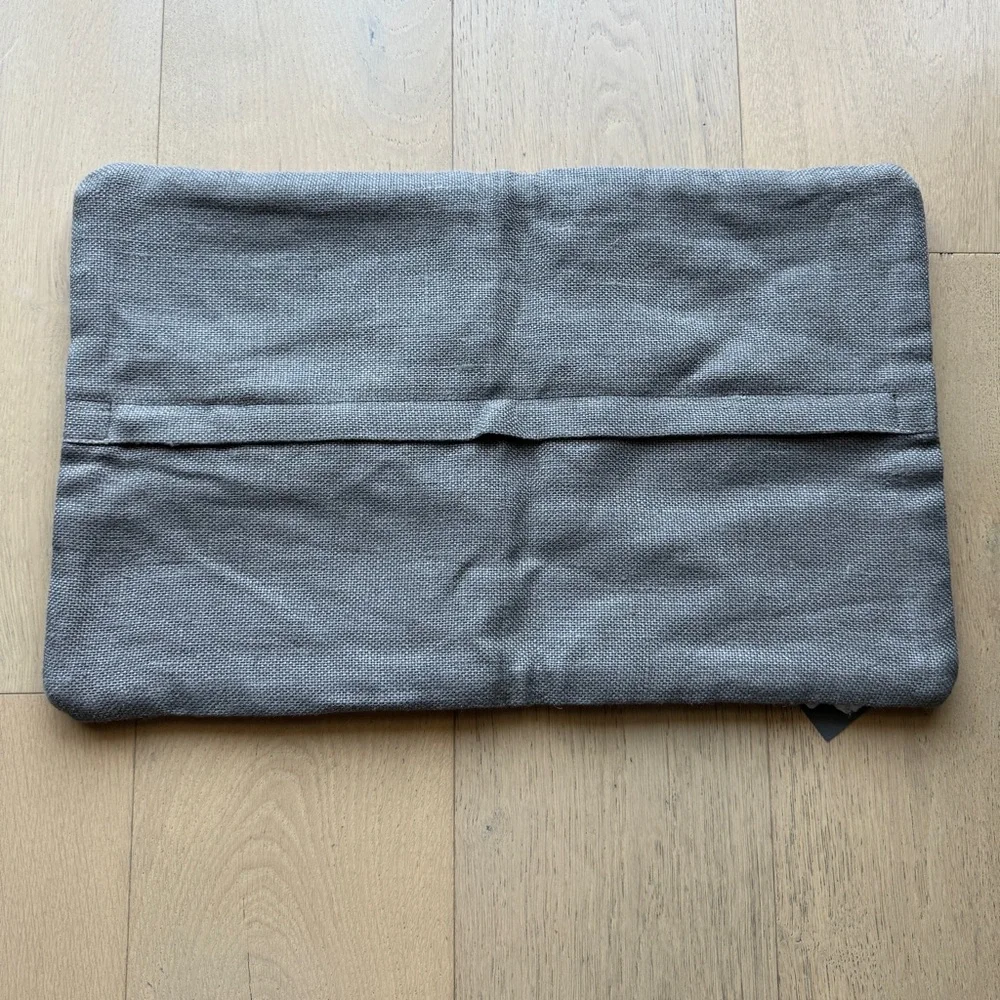 Restoration Hardware Gray Accent Pillow